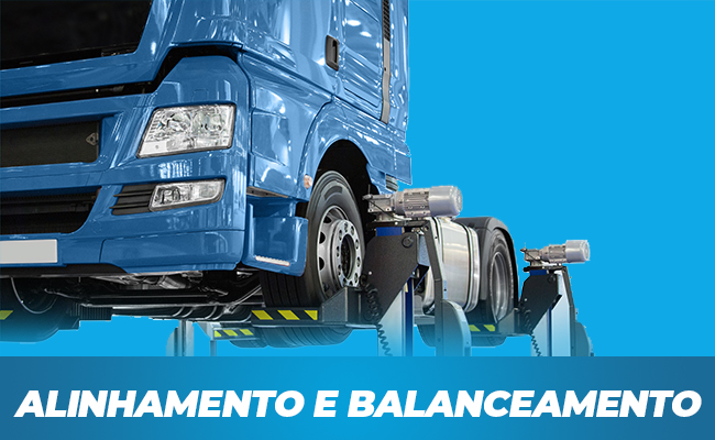 Alinhamento e balanceamento linha pesada diesel