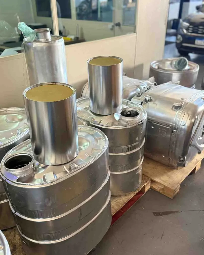 Sistema de Arla de caminhões, conserto e reparos no escapamento